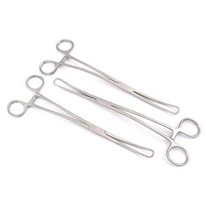 Tenáculo Uterino Duplay, Tenáculo de Dientes Simples de Doble Curvatura de 28 cm, Instrumentos de Ginecología, Calidad Alemana - Product Image 3