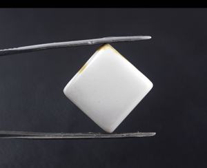 อัญมณีแจสเปอร์ mookite สีขาวธรรมชาติ85กะรัตจำนวน4ชิ้นอัญมณีทรงหลวมผิวเรียบ - Product Image 5