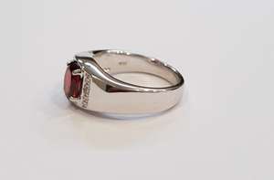 Oval granate anillo - Product Image 4