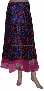 Rajasthani Indien Femmes Porter Art Soie Rapron - Product Image 3