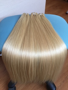 Vente en gros 613 naturel couleur Remy cheveux armure expédition rapide 8A grade vietnamien humain vierge Extensions de cheveux Blonde Curl Style - Product Image 2