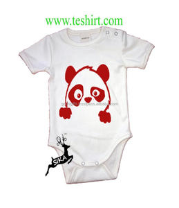 OEM Organic Bamboo <b>Rompers</b> GOTS Certified Newborn Baby Jumpsuit Natural Dyed Snap Button Design for Spring Indian Supplier - Product Image 1