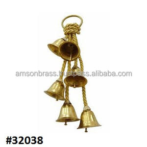 Clochette à 4 son et plaqué or, de couleur or - Product Image 6