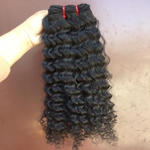 Prix usine de haute qualité 100% cheveux humains non transformés frontal faisceaux vietnamiens droite Afro vagues Curl Style HD dentelle Crochet - Product Image 4