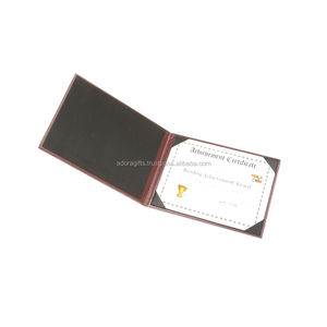 Certificate Leather Personalized <b>Folder</b> Cover - Product Image 1