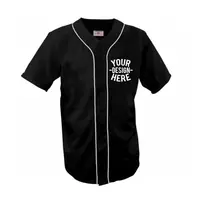 Custom Sublimation Baseball Jersey, 100% Polyester