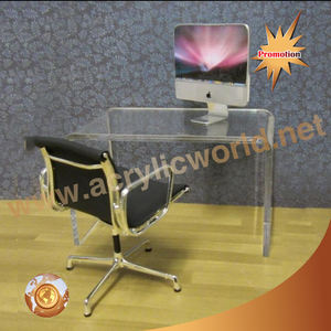 Mesa de centro acrílica para el hogar, diseño creativo, transparente, pequeña - Product Image 5