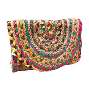 Buag a mano di Design personalizzato per le donne grandi borse per il trucco Boho all'ingrosso Multi colore borse a buon mercato borsa per il trucco