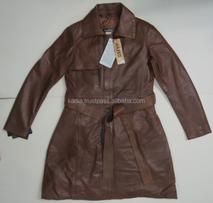Parkas de cuero transpirable ecológicas para mujer, novedad de 2022, ropa de calle a la moda para mujer, chaqueta de cuero genuino, manga larga para mujer - Product Image 3