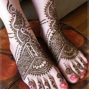 ชุด PACK HENNA วางสติ๊กเกอร์ Tattoo Body Art Baq Henna อินเดีย - Product Image 4