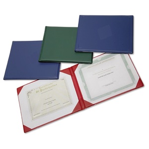 Funda para Diploma o Certificado, Funda de Cuero para Certificado de Reconocimiento, Funda de Cuero PU - Product Image 1