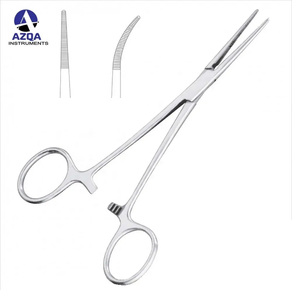 Professional Adsons Haemostatic Tissue Force Straight/Curved surgical instruments Made in Pakistan