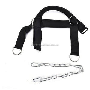 Arnés de Cabeza de Acero Inoxidable y Poliéster para Levantamiento de Pesas, Equipo de Fitness, Accesorio Ajustable y Duradero - Product Image 2