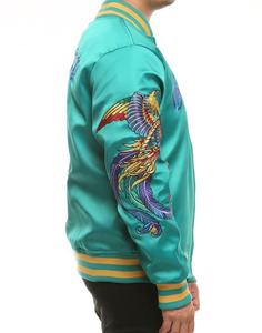 Chaqueta de satén personalizada de alta calidad, venta al por mayor, con diseños personalizados - Product Image 6