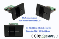 Lector de Tarjetas USB para Programas de Crédito SCR35F, Multi-Interfaz, Plug and Play, Compatible con Track 1/2/3 MSR ISO/EMV, Material ABS