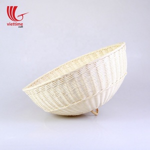 Tienda de ratán blanca ecológica de malla de cubierta de comida natural para restaurantes - Product Image 4