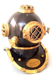 Calvin Handicraft Brass Divers Casco DE BUCEO Deep Sea Scuba Engineering Vajilla Regalo para padre Hermano Seres queridos - Product Image 2