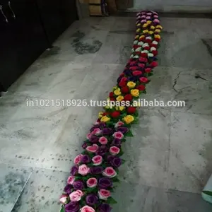Commercio all'ingrosso di seta fiori di garofano, artificiale garofani rosa
