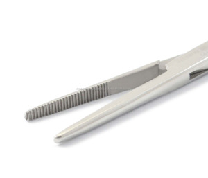 OEM personalizado Micro Mosquito Hemostat fórceps acero bloqueo de la arteria fórceps con fuente de alimentación manual instrumentos quirúrgicos Base - Product Image 3