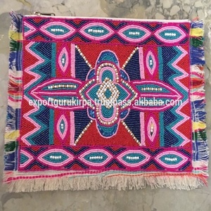 Bolso de mano con cuentas para mujer, cartera de mano de estilo Guru Kirpa, bolso de mano de noche, venta al por mayor - Product Image 1