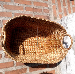 Natural Water Hyacinth Storage Bag - Product Image 4