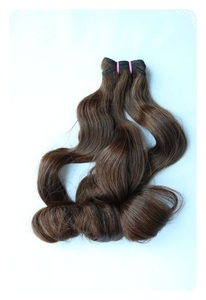 Cabello brasileño a precio de fábrica, rizos hinchables de doble estiramiento, Cabello 100% humano, muestras gratis, mechones de cabello - Product Image 3