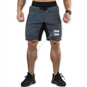 Men Summer <b>Shorts</b> with Zipper Pockets Men Casual <b>Shorts</b> <b>Gym</b> Fitness Elastic Waist Patchwork Jogger <b>Shorts</b> - Product Image 4