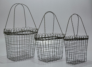 Premium rectangulaire fil de fer multifonction organisateur panier mode bol de fruits pour pain fruits collations stockage articles ménagers - Product Image 5