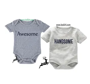 Ropa para bebés y niños pequeños, Pelele de bambú con certificado gots, de algodón orgánico, 5 paquetes - Product Image 3