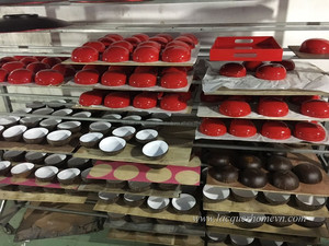ขายดีที่สุดมือมะพร้าวเปลือกชามจาก Ha Thai Lacquer โรงงาน - Product Image 3