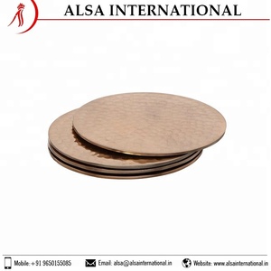 Los mejores posavasos de metal personalizados Cocina clásica de alta calidad India Etiqueta privada Embalaje personalizado Venta superior Última colección - Product Image 3