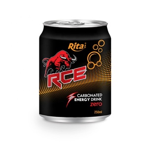 Bebida Energética en Lata Corta de 250 ml, Baja en Carbohidratos, Marca Blanca, Bajo MOQ, Buen Sabor, Buena Salud, Fabricante de Vietnam - Product Image 2