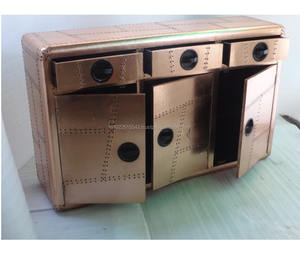 Armoire de rangement d'aviateur, commode à tiroirs - Product Image 1