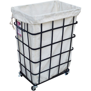 Panier à linge en fil métallique - Product Image 1