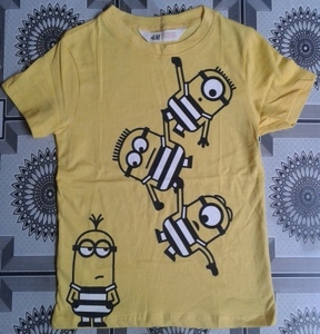 เสื้อยืดแฟชั่นอินเทรนด์สำหรับเด็กผู้ชายผ้าคอตตอนพิมพ์ลายสำหรับฤดูใบไม้ผลิ - Product Image 5