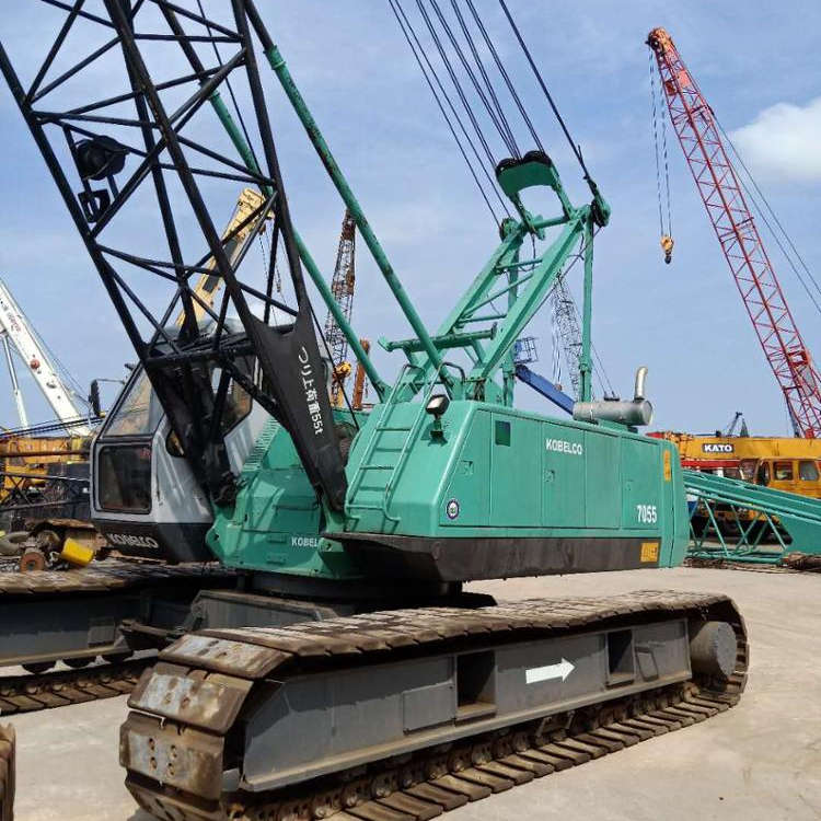 Gebruikt Rupskraan Kobelco 7055 Voor Verkoop/Kobelco Crawler 7055 Kraan