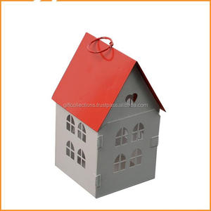 Linterna colgante decorativa de hierro para exteriores, cabaña de hierro de alta calidad, decoración de boda hecha a mano a precio asequible de exportación - Product Image 4