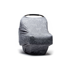 High Quality 100% Organic Cotton Cool Beans Baby Car Seat Canopy and Nursing Cover - Product Image 1