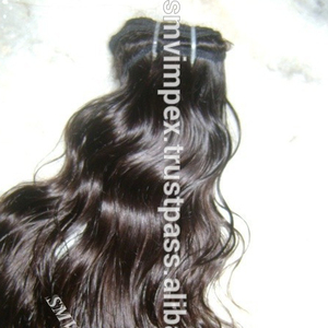 12A Grade Indian Raw Human Hair Extensions Temple Weaving with Loose Deep Waves Afro Curls Bundle Styles From India - Product Image 4