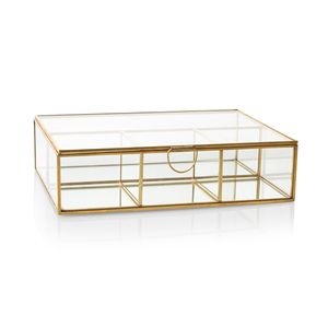 Fabricante de Confianza, Nuevo Diseño de Caja de Almacenamiento de Joyas de Vidrio con Color y Tamaños Personalizados al por Mayor - Product Image 3