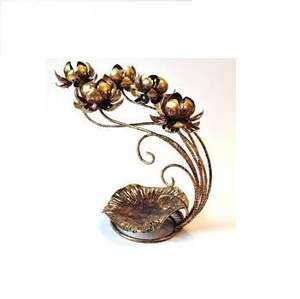 เชิงเทียนตกแต่งบ้านร้านอาหาร ดีไซน์สวย คุณภาพดีเยี่ยม รูปดอกบัว - Product Image 4