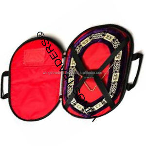 Masonic Regalia USA-Cadena de Collar masónico, azul, refugio, hecho en Pakistán - Product Image 1