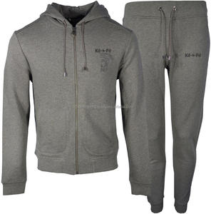 Étiquette personnalisée Survêtements survêtements Streetwear survêtements personnalisés pour hommes Ensemble pantalon de survêtement et sweat à capuche Survêtements Slim Fit unisexe - Product Image 5