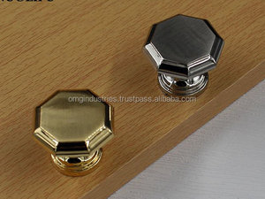 OMG Industries ลูกบิดตู้ลิ้นชักทองเหลืองสังกะสีสำหรับห้องนอนห้องครัวห้องนั่งเล่นตู้เสื้อผ้าสำหรับโรงแรมโรงเรียนและอพาร์ตเมนต์ - Product Image 2