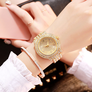 DAICY 2019 nuova moda pieno di bling del diamante di bling del <span class=keywords><strong>metallo</strong></span> del quarzo <span class=keywords><strong>orologio</strong></span> <span class=keywords><strong>donna</strong></span> - Product Image 3