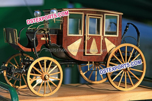 Mariage indien Royal Victoria Carriage Mariage Royal Carriage Buggy Blanc Victoria Calèches Fabricant - Product Image 4