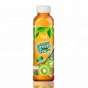 500ml Premium agua con gas ingrediente principal té verde con sabor a fresa - Product Image 3