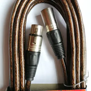 High Shielded Low Noise Balanced XLR Cable 3Pin XLR Male To Female Microphone Cable