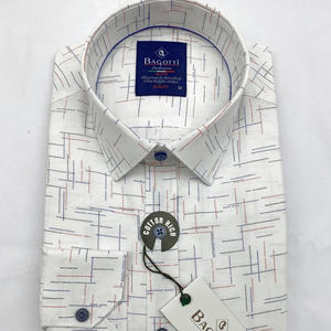 โมเดิร์นหรูหราล่าสุดแฟชั่นผ้าฝ้ายเสื้อการออกแบบรูปแบบใหม่ที่มีคุณภาพสูงแขนยาวผู้ชายเสื้อ - Product Image 2