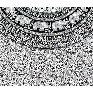 Manta colgante de pared Bohemia india, tapices, colcha de elefante impresa para decoración del hogar, tapiz de Mandala Hippie al por mayor - Product Image 3